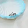 Anillo de Corona Ajustable de Personalidad Simple Estilo INS Estilo Coreano para Mujer Tendencia de Gama Alta Anillo de Perla Microincrustado con Circonita