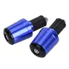 Ventas directas de fábrica de accesorios de modificación para motocicletas, tapones de manillar de aleación de aluminio CNC para modificación, resistentes al desgaste y duraderos