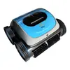 Máquina de Succión de Aguas Residuales Inalámbrica Totalmente Automática para Piscina, Robot Limpiador de Fondo de Piscina, Aspiradora Submarina Recargable Controlada por Control Remoto, Tortuga de Agua