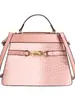 Bolsa Yuezi Versión Coreana 2026 Nueva Moda Bolso de Mujer Simple Bolso de Mano Kelly Bolso Cruzado de Mano Hombro Bolso de Acordeón