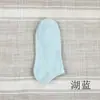 Calcetines Jing Jie para mujer, calcetines de primavera y verano, calcetines de mujer de colores dulces, calcetines de barco de color liso, calcetines Joker para mujer, fabricantes, venta al por mayor