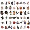 Misture 50 Cross Border Halloween Desenhos Animados Óleo Gota Liga Jóias Acessórios terno DIY Brincos Colar Pingente Pingente