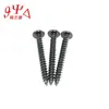 Tornillos Autorroscantes Redondos Negros de Acero Inoxidable 304 Tornillos Autorroscantes Planos Grandes Tornillos Autorroscantes con Cabeza de Paraguas Ta Diente de Madera