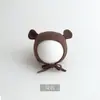 Gorro Fetal para Recién Nacido, Gorro de Preparación para Bebé, Gorro con Protección para los Oídos, Algodón Puro para Bebé, Gorro Pullover con Cordones Lindo y Súper Lindo, Estilo para Todo el Año