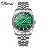 Relógio Masculino Chenxi Cravejado com Diamantes, Relógio Masculino Luminoso Mais Vendido, Relógio de Quartzo Moderno à Prova d'Água com Calendário, Disponível Exclusivamente para Vendas Transfronteiriças