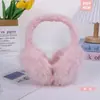 Orejeras de Felpa para Mujer Invierno Lindas Blancas Cálidas a Prueba de Viento Orejeras Orejeras Combinables para Estudiantes Orejeras para Montar