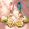 Regalos pequeños y prácticos para el Festival de Medio Otoño: campanilla de conejo rosa, moneda de la fortuna, llavero de pastel de luna, recuerdos promocionales corporativos