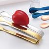 Pinza para hielo de cabeza redonda de acero inoxidable 304 para restaurante, cocina, bar, pinza multiusos para alimentos, pinza para azúcar, pinza para hielo en grano, pinza para hielo de titanio