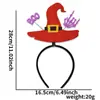 Diadema Divertida de Dibujos Animados para Halloween Accesorios para el Cabello Decoraciones para Fiesta Temática del Festival de Fantasmas Diadema de Murciélago Araña Hebilla para la Cabeza