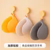 Guantes aislantes térmicos para horno microondas, guantes de horno de alta temperatura, utensilios de cocina de silicona anti-escaldaduras, pinzas para la mano para cazuela, utensilios para hornear