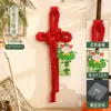 Día Nacional y Festival de Medio Otoño Nudo Chino Nuevo Adorno Colgante DIY Colgante de Puerta Arreglo de Escena