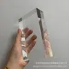 Sistema de Canto em Acrílico Portas e Janelas Material Acrílico Cabeça Alta Plexiglass Transparente Processamento de Placa Grossa Marcação Canto de Janela