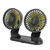 Ventosa do ventilador do carro única cabeça dupla cabeça exaustor do assento do carro ventilador USB pequeno ventilador para carro pequeno