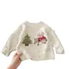 Suéteres Navideños para Niños y Niñas Otoño Invierno 2026 Capa Base Engrosada Estilo Nuevo Tejido Elegante Prendas de Punto Infantiles Tops para Bebés