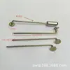Accesorios para joyería DIY aguja de 7 caracteres con cabeza de tapón de aguja larga roscada material cuproníquel broche aguja puntiaguda aguja de nueve caracteres