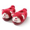 Feliz María 2024 Otoño e Invierno Nuevos Lindos Dibujos Animados Zapatos de Algodón para Niños Cálido Hogar Niños y Niñas Bolsa con Pantuflas de Algodón