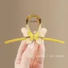 Pinza para el Cabello Floral Dulce y Fresca con un Toque de Lujo, Horquilla Exquisita para Mujer, Pinza de Tiburón Moderna y Versátil, Horquilla para Peinados Recogidos