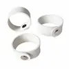 Anillo de almacenamiento de botón a presión de cuero PU, correa de almacenamiento para bufanda, bufanda, corbata, diadema, correa, correa accesoria para bolso, personalizable
