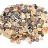 ¡En stock! Botones Redondos Mixtos de Resina de Colores al por Mayor Botones Hechos a Mano para DIY Paquete de Materiales de Flores