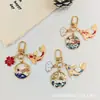 Bolsa Nova para Casal Transfronteiriça Pingente de Liga Peixe Koi Bênção Presente Cultural e Criativo Chaveiro Fofo Pingente Estilo Chinês
