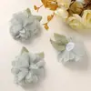 Vitalidad de Principios de Primavera Super Hada Pieza de Flor Gasa Flor Dispersa Cuerda para el Cabello DIY Adorno para la Cabeza de Mujer Corsage Flor de Accesorio para Disfraz