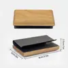 Clip de Fragancia para Coche con Visera de Madera Maciza Transfronteriza, Difusor de Aroma de Madera Natural, Difusor de Perfume Oculto, Decoración Interior de Coche