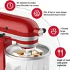 Aplicável ao Anexo Fabricante de Massa, Gancho de Massa, Moedor de Carne, Máquina de Sorvete da KitchenAid Chef Machine