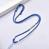 Cordón de Jadeíta Hecho a Mano de Gama Alta Cordón Dorado Cadena Dorada Cuerda de Alta Calidad Cuerda Tejida a Mano Cadena con Nudo de Flor de Durazno Cuerda Completamente Hecha a Mano