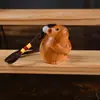 Souvenir de Navidad Talla en Madera de Ciprés Llavero Colgante Navideño Productos de Madera del Zodiaco de Dibujos Animados Dragón, Serpiente y Año del Caballo