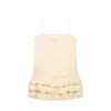 Vestido Mini Feminino 2026 Verão Novo Estilo Europeu e Americano Emagrecedor Camadas Bordado 0881317 Poliéster