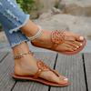 Chinelos de couro Sapatos Femininos Moda Verão Sandálias Femininas e chinelos Chinelos Sapatos Femininos Transfronteiriços Europeus e Americanos Transfronteiriços Plus Size