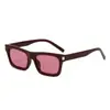 Gafas de sol para mujer cuadradas 2025 Nuevas estilo callejero retro europeo y americano forma cóncava gafas de sol anti-UV moda transfronteriza