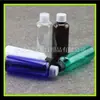 Botella de tapa de rosca marrón 100ml botella de plástico a prueba de luz botella de belleza botella de rocío puro 100ml botella de empaque cosmético