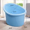 Cubo de Baño Cubo de Baño Cubo de Baño de Cuerpo Entero para Niños y Niñas Aislante Térmico Engrosado Cubo Doméstico de Gran Tamaño Resistente a Caídas con Asiento