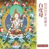 Pintura de Pendurar Thangka Pintada à Mão da Tara Verde, Tara Branca, Estátuas do Buda da Longevidade, Pintura para Decoração de Entrada de Escritório no Nepal