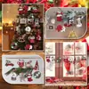 Nuevos Productos Transfronterizos Árbol de Navidad Adornos Colgantes de Madera Decoraciones Estilo Clásico de Granja Colgante Navideño