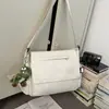 Bolso Cruzado Transfronterizo Simple y Versátil para Mujer, Bolso de Clase para Estudiantes de Gran Capacidad, Bolso Mensajero Casual de Moda Estilo Coreano para Hombre