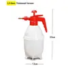 Pulverizador Manual de Pressão Laranja 2L com Bico de Metal para Jardinagem e Higienização Doméstica