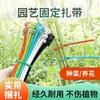 Bridas de Nylon Desprendibles, Retráctiles y Desmontables, Correas de Plástico de Colores para Atar en Jardinería, Clips Reutilizables