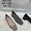 Moda coreana red social zapatos de otoño para mujer zapatos planos de commuting para mujer 2024 verano nuevos zapatos de centro comercial para mujer en stock venta al por mayor