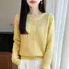 Cardigan Tricotado com Furo Quente da Indústria Pesada Jaqueta Curta Feminina Suéter 26 Novo Estilo Old Money Suéter de Gola Redonda Camada Externa Top Emagrecedor