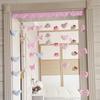 Cortina de Puerta de Dibujos Animados Cortina Divisoria Habitación Infantil Dormitorio Hogar Media Media Cortina Tela Colgante Baño Inodoro Cortina Decorativa