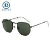 Dejiao 3548 moda nuevo metal gafas de sol mujer retro gafas de sol hombre marca en stock al por mayor