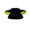 Sombrero de felpa orejas de cordero sombrero de pescador otoño e invierno dulce lindo japonés adecuado para cara redonda sombrero de cubo serie linda para niña