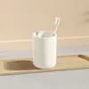 Venta Directa del Fabricante Japonés de Vasos para Enjuague Bucal Vaso para Cepillo de Dientes Simple Universal para Pareja Vaso de Plástico Vaso para Lavarse Stock Listo