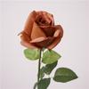 Ramo de simulación de rosas con motivos retro europeos para mueble de TV, adornos florales decorativos para boda, rosas al por mayor
