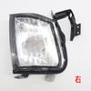 Ajuste para cinco-diez Accesorios Bell Camioneta Qingling Ensamblaje de luz de giro delantera inesperadamente luz de esquina de habilidad luz de giro delantera Accesorios Qingling