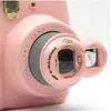 Funda Protectora Polaroid Mini12 Funda Protectora para Cámara Mini11/7+/7S/8/9 Funda de Cristal Transparente con Correa