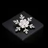 Broche de Lapela de Casaco Estilo Chanel Feminino Broches Anti-Luz Corsage Acessórios Broche de Flor de Camélia Pérola