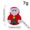 Decorações de Natal decoração de mesa Papai Noel faca e garfo conjunto de louça casa conjunto não-tecido Natal boneco de neve faca